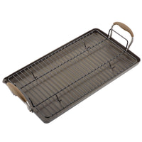 Advanced Home 10" x 18" Double Burner Griddle