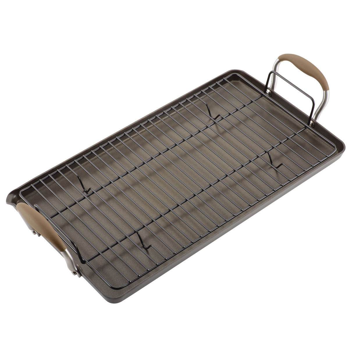 Advanced Home 10" x 18" Double Burner Griddle