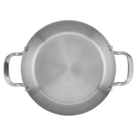 Stainless Steel 3-Ply Base 4-Quart Casserole with Lid