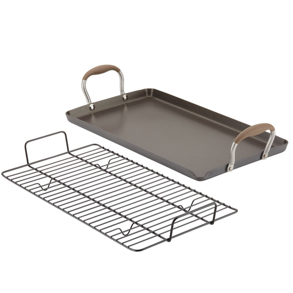 Advanced Home 10" x 18" Double Burner Griddle
