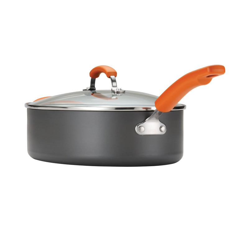 5-Quart Covered Oval Saute with Helper Handle
