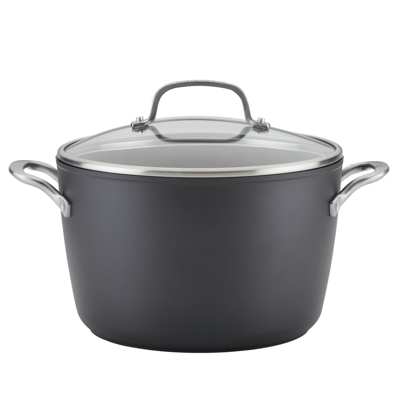 Hard-Anodized Induction 8-Quart Stockpot with Lid