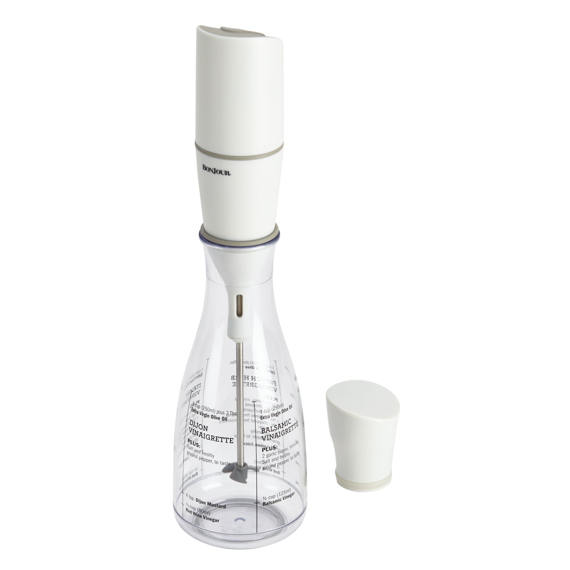 Salad Dressing Mixer with Carafe PotsandPans