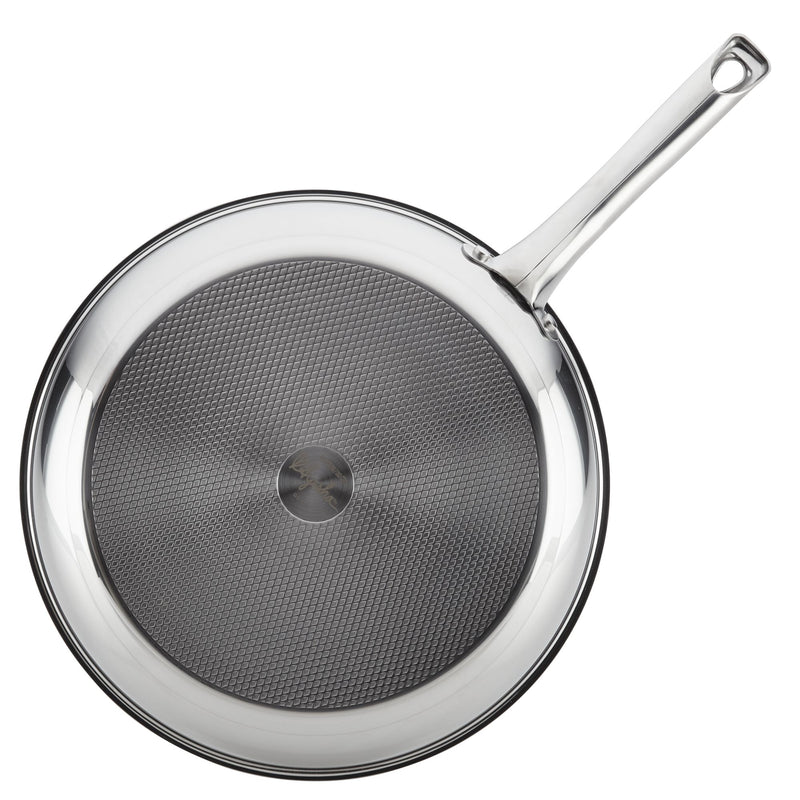 12.5-Inch Stainless Steel Frying Pan