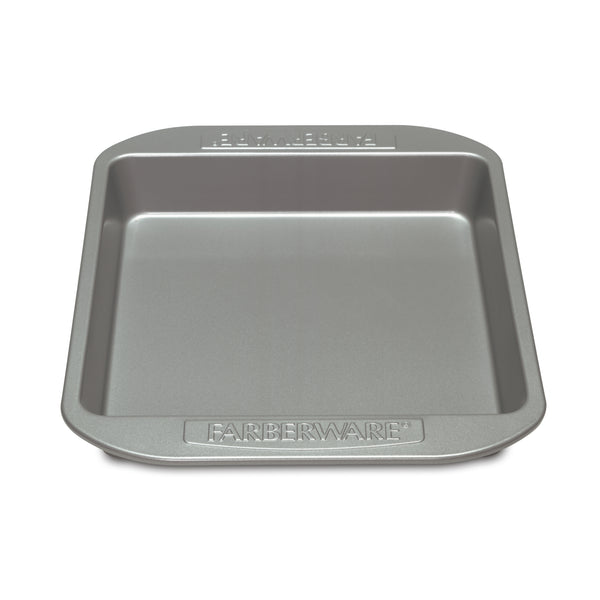 Farberware Aluminum 11 Nonstick Square Griddle, 11-Inch, Pewter