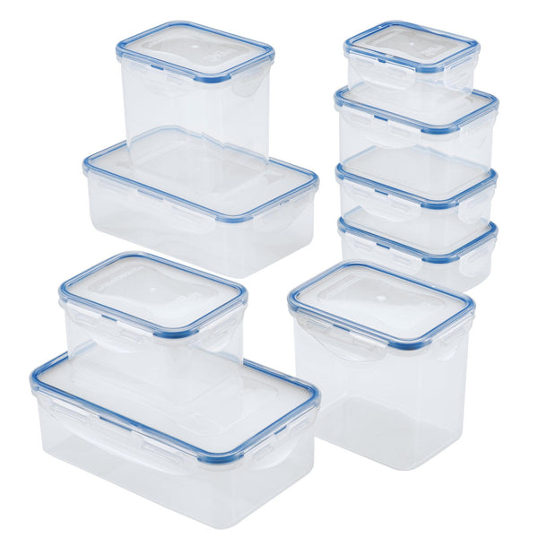 LocknLock Easy Essentials on the Go Meals Assorted 4 Container