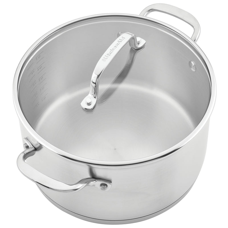 3-Ply Base Stainless Steel 11-Piece Cookware Set