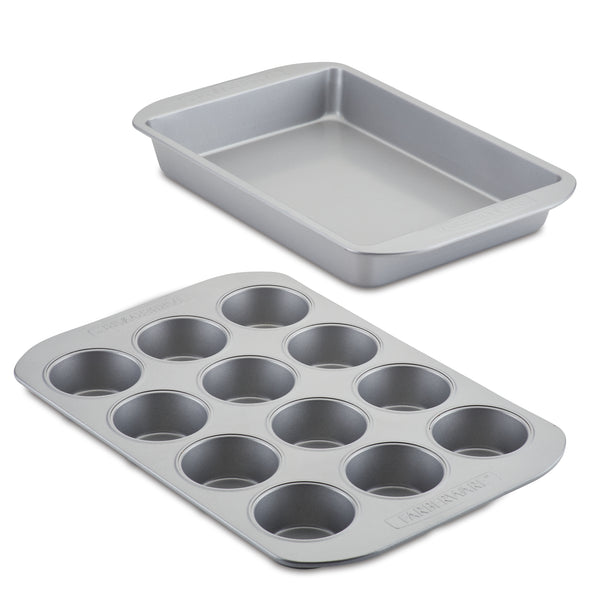 Farberware Nonstick Toaster Oven Bakeware Set, 5-Piece, Gray - Bed Bath &  Beyond - 32299220