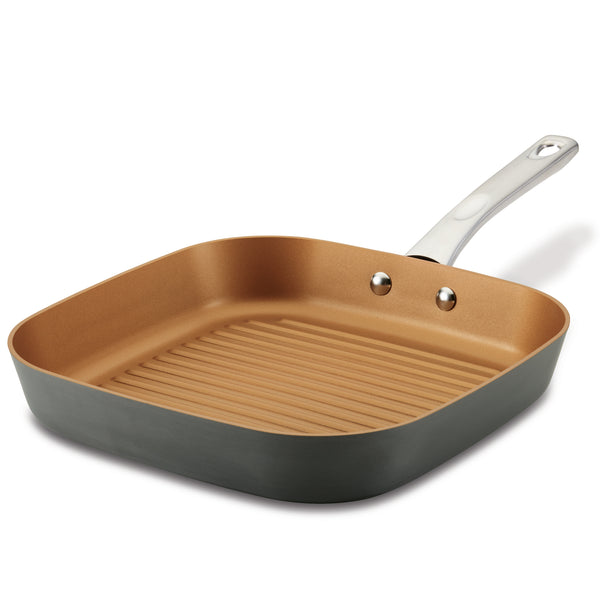 Hard Anodized 11.25-Inch Nonstick Grill Pan