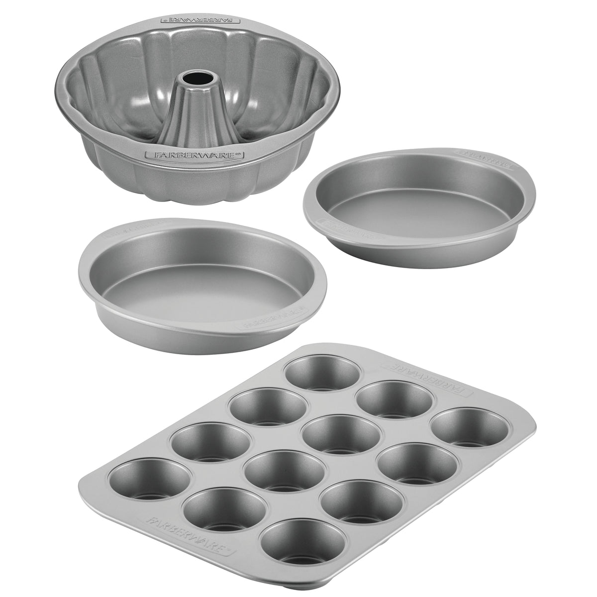 Nonstick 4-Piece Bakeware Set