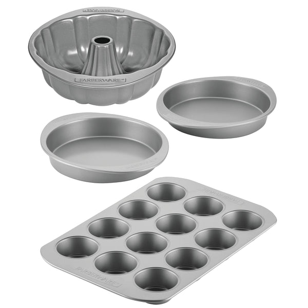 Nonstick 4-Piece Bakeware Set