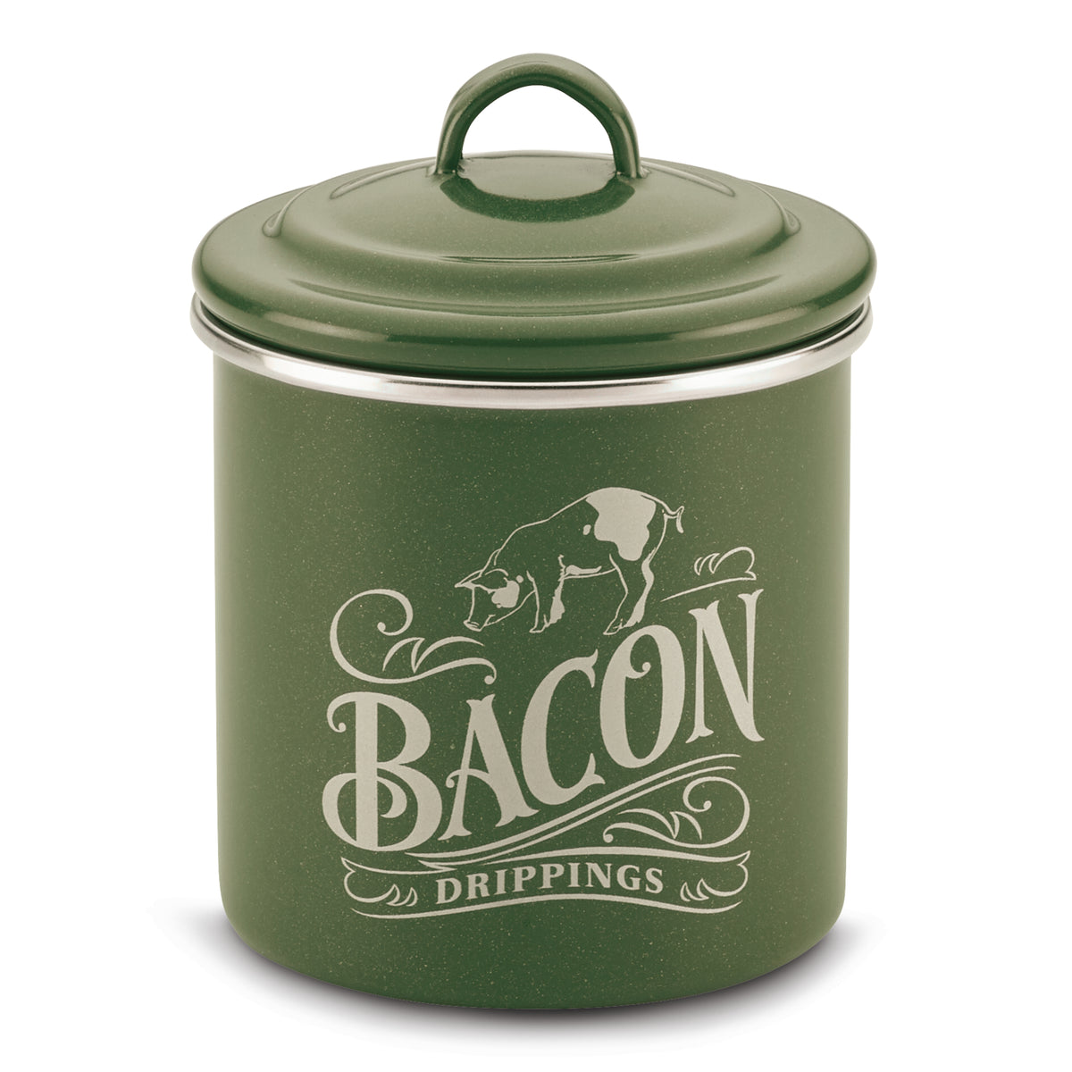 4-Inch by 4-Inch Bacon Grease Can