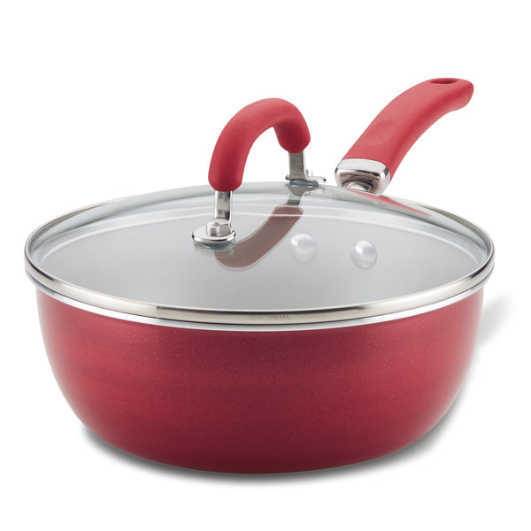 Create Delicious 3-Quart Hard Anodized Nonstick Induction  Covered Everything Pan