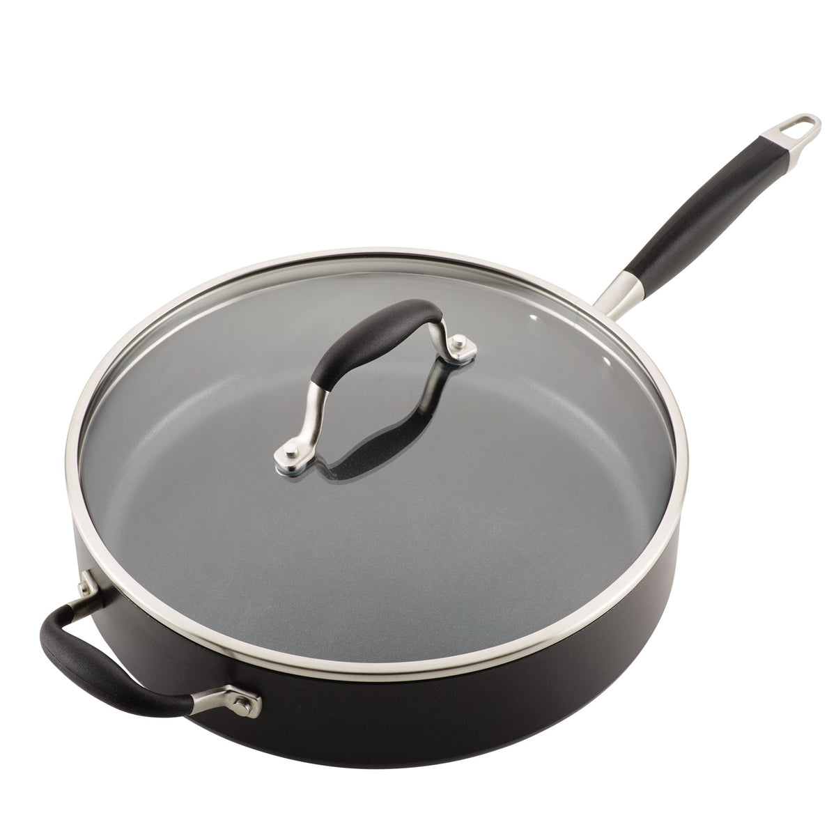 Advanced Home 5-Quart Sauté Pan with Helper Handle