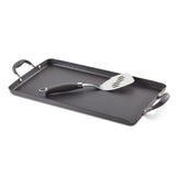 Advanced 10" x 18" Double Burner Griddle with Mini Turner