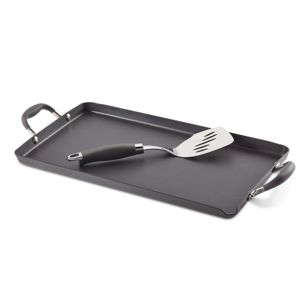 Anolon Advanced Hard Anodized Nonstick Sauce Pan with Pour Spouts, 1 Quart,  Gray & Reviews